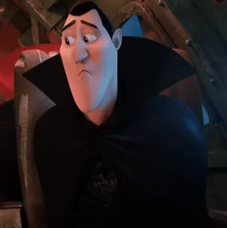 🧛‍♂ Dracula Hotel Transylvania アニメ, バンパイア, ドラキュラ, モンスター・ホテル, アニメ映画, モンスター telegram sticker