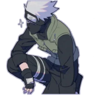 😒 Kakashi Naruto 카카시, 나루토, 애니, 만화, 닌자 telegram sticker