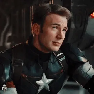 🇺🇸 Captain America Marvel 캡틴 아메리카, 슈퍼히어로, 마블, 크리스 에반스, 어벤져스 telegram sticker