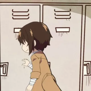 🧳 Osamu Dazai Bungou Stray Dogs Anime, Manga, Dazai, Bungou Stray Dogs, Dessin animé, Animation japonaise telegram sticker