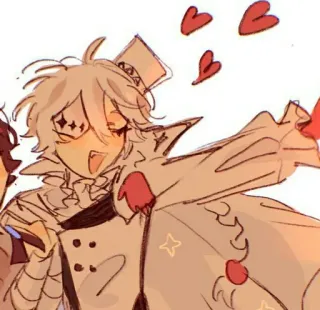 🥰 Anime, Lucu, Kartun, Hati, Kawaii, Senang telegram sticker