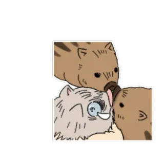 🫂 Inosuke Hashibira Demon Slayer Inosuke, Demon Slayer, süß, Wildschweine, Anime, Manga telegram sticker