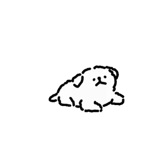 💬 cachorro, animal, animal de estimação, fofo, desenho animado whatsapp sticker