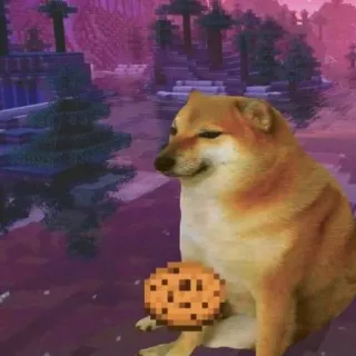 🐕 Doge doge, meme, dog, cookie, internet meme telegram sticker