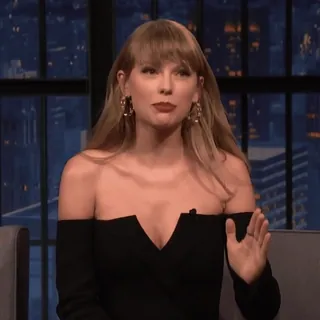 ⌚️ Taylor Swift 歌手, 词曲作者, 金发, 名人, 女性 telegram sticker