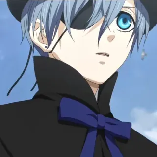 ♥️ Ciel Phantomhive Black Butler anime, manga, black butler, ciel phantomhive, character, cartoon telegram sticker
