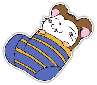 🐹 мышь, милый, мультик, животное, стикер, грызун telegram sticker