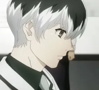 🥀 Ken Kaneki Tokyo Ghoul Anime, Karakter, Rambut Putih, Manga, Tokyo Ghoul, Ken Kaneki telegram sticker
