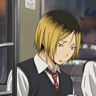 🏐 Kenma Kozume Haikyuu!! Anime, Volley-ball, Kenma, Haikyuu, Kozume telegram sticker