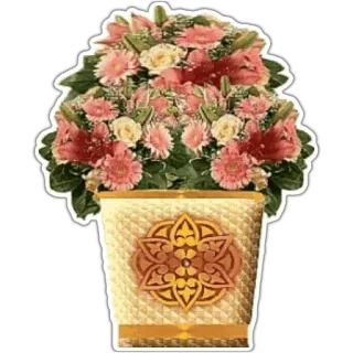 🌹 flowers, bouquet, arrangement, floral whatsapp sticker