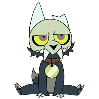😐 King The Owl House The Owl House, King, kartun, binatang, karakter, fantasi telegram sticker