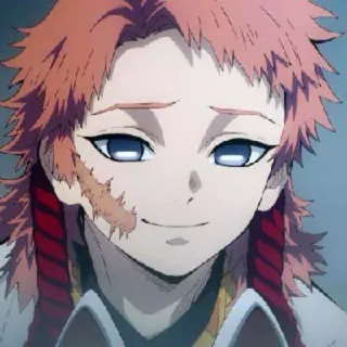 🙂 Sabito Demon Slayer Anime, Demon Slayer, Sabito, Cicatrici, Personaggio telegram sticker