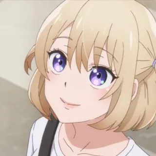💛 Anime, Mignon, Fille, Personnage, Portrait telegram sticker