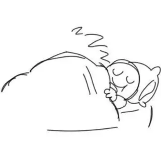 🛌 ngủ, giường, gối, giấc mơ, buồn ngủ telegram sticker