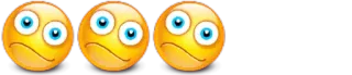 😒 emoji, traurig, gesicht, gelb, ausdruck, aufkleber whatsapp sticker