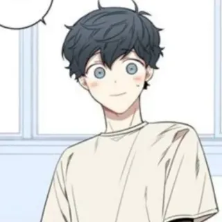 🥰 Anime, Chico, Lindo, Ilustración, Manga telegram sticker