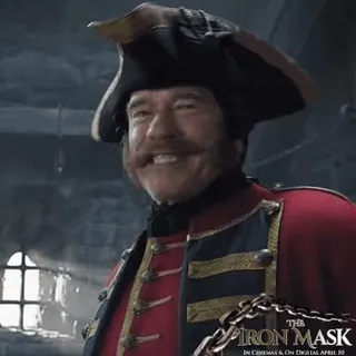 😄 James Hook The Iron Mask THE IRON MASK telegram sticker