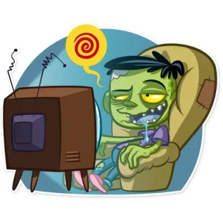 Z For Zombie telegram stickers