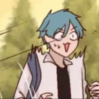 💌 Anime, Kreskówka, Wyraz twarzy, Postać, Sztuka telegram sticker