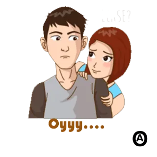 😮 Oyyy... telegram sticker