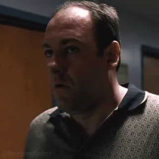 😨 Tony Soprano The Sopranos telegram sticker