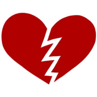 💔 상처, 마음의 상처, 슬픔, 감정적, 관계, 사랑 telegram sticker