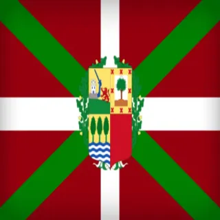 🆔 Flagge, Baskenland, Euskadi, Baskische Flagge, Ikurriña whatsapp sticker