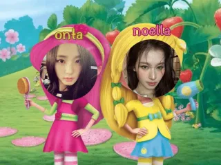🌟 Jisoo, Sana Strawberry Shortcake onta noella telegram sticker