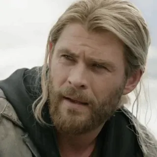 ⚡️ Thor marvel, chris hemsworth, donnergott, avengers, superheld, mcu telegram sticker