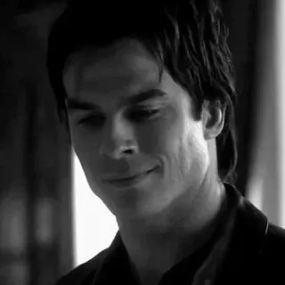 ▪️ Damon Salvatore The Vampire Diaries Wampir, Serial TV, Dramat, Nadprzyrodzone, Ian Somerhalder telegram sticker