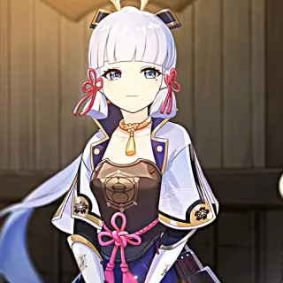 ❄️ Ayaka Genshin Impact Gadis anime, Karakter video game, Game, Ayaka, Genshin Impact, Anime telegram sticker