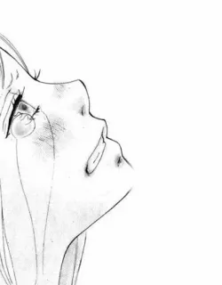 😭 anime, manga, crying, sad, face, tears telegram sticker
