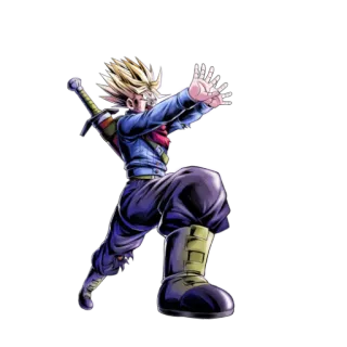 😧 Trunks Dragon Ball Trunks, Dragon Ball, Anime, Schwert, Charakter, Kämpfer telegram sticker