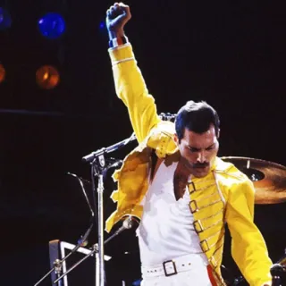 ✊️ Freddie Mercury Sänger, Musiker, Königin, Freddie, Mercury, Rock telegram sticker