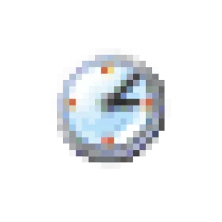 🕒 reloj, tiempo, pixel art whatsapp sticker