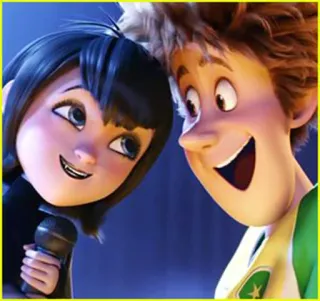 💑 Mavis Dracula Hotel Transylvania Мультфильм, Вампир, Монстр, Комедия, Семья, Фильм telegram sticker