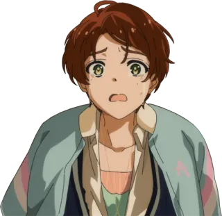 😫 anime, crying, sad, character telegram sticker