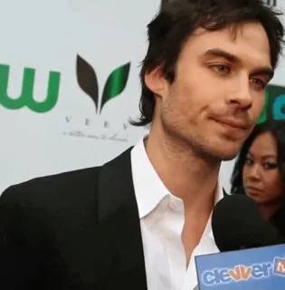 🥀 Ian Somerhalder actor, celebrity, portrait, man, event, interview, handsome telegram sticker