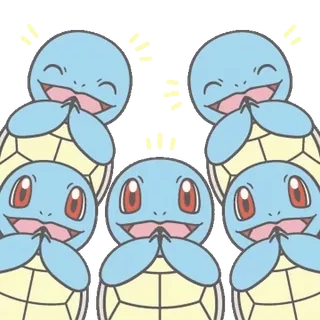 💬 Squirtle Pokemon pokemon, squirtle, cute, anime telegram sticker
