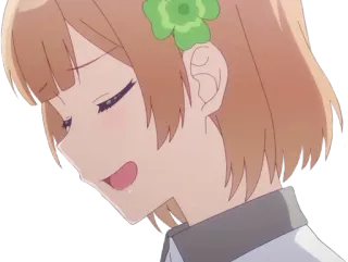 😌 Anime, Mädchen, Süß, Blume, Cartoon telegram sticker