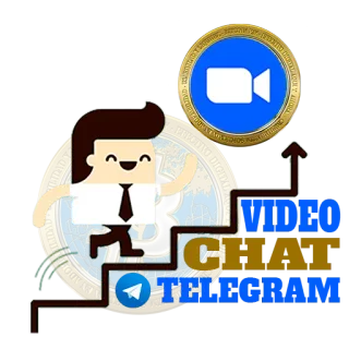 🕐 VIDEO CHAT TELEGRAM 视频聊天, Telegram, 商业, 沟通, 科技 telegram sticker
