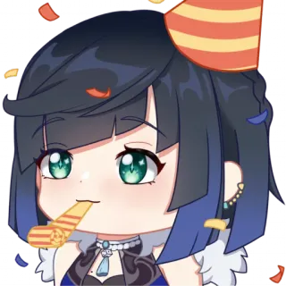 Yelan telegram stickers