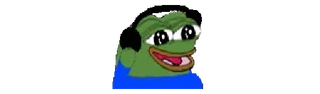 🌟 Pepe the Frog Pepe, Frosch, Meme, Emotes, Internetkultur whatsapp sticker