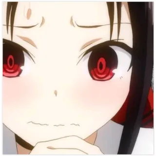🤵 Kaguya Shinomiya Kaguya-sama: Love Is War 动漫, 辉夜, 辉夜大小姐想让我告白, 恋爱战争, 可爱, 漫画 telegram sticker