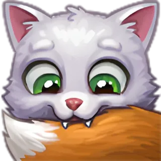 🐈 cat, kitten, animal, cute, cartoon telegram sticker