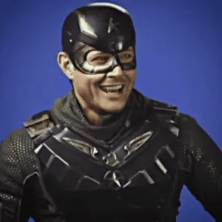 😀 Black Noir The Boys superhero, tv show, action, Black Noir, The Boys telegram sticker