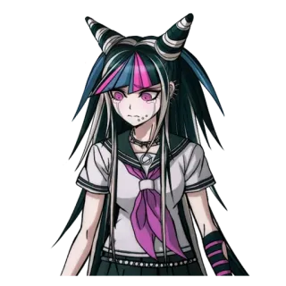 🌟 Ibuki Mioda Danganronpa Anime, Spiel, Mädchen, Charakter, Ibuki Mioda, Danganronpa telegram sticker