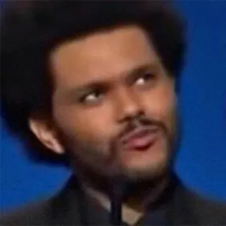 😙 The Weeknd musician, singer, artist, the weeknd, celebrity telegram sticker