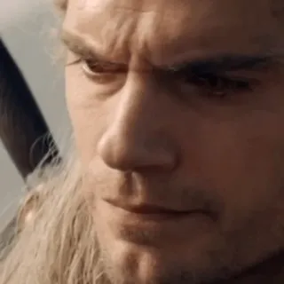 😎 Geralt of Rivia The Witcher Geralt, The Witcher, Henry Cavill, Fantasy, Netflix, Serie TV telegram sticker