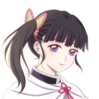😊 Kanao Tsuyuri Demon Slayer Anime, Mädchen, Kanao, Tsuyuri, Demon Slayer telegram sticker